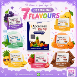 Alternative view of Apcalis Oral Jelly 20 mg. ไวอากร้าแอพคาลิสเจลลี่ (7 ซอง)