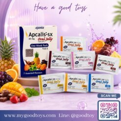 Apcalis Oral Jelly 20 mg. ไวอากร้าแอพคาลิสเจลลี่ (7 ซอง)