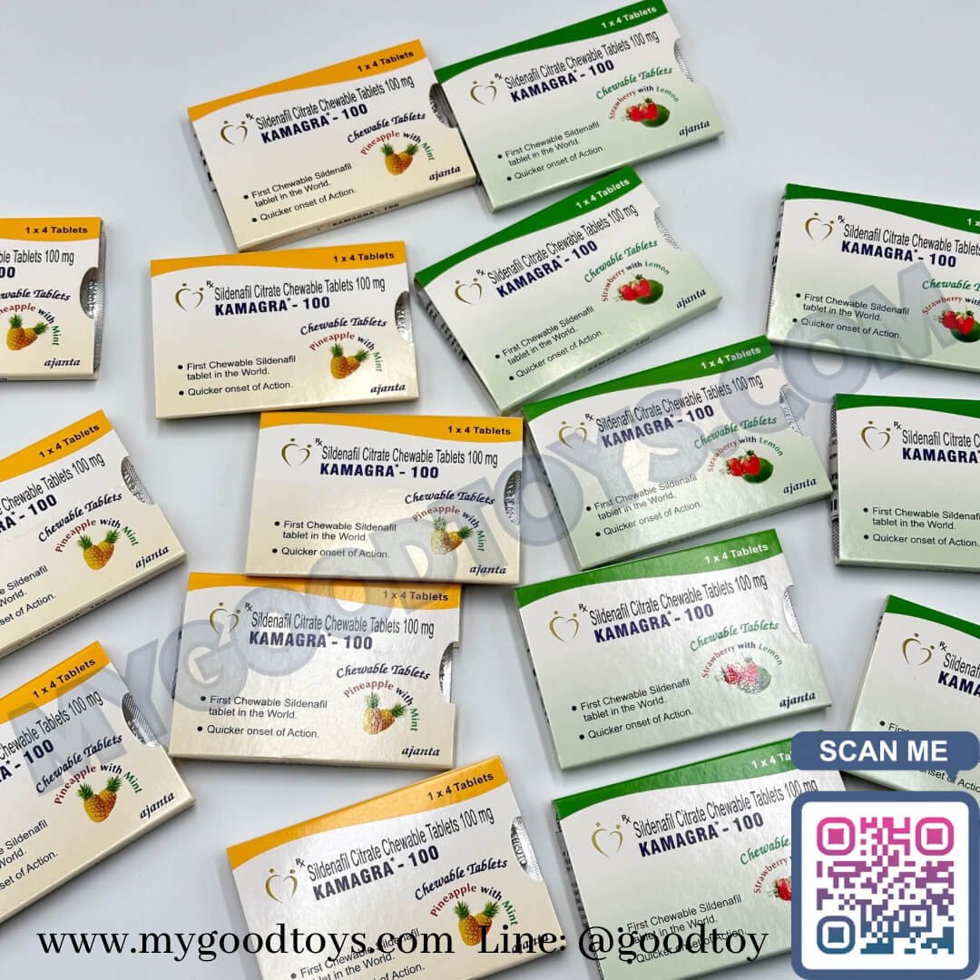 Kamagra Chewable Tablets 100 mg (Sildenafil) | ไวอากร้าคามากร้าเม็ดเคี้ยว รสผลไม้ - Image 16