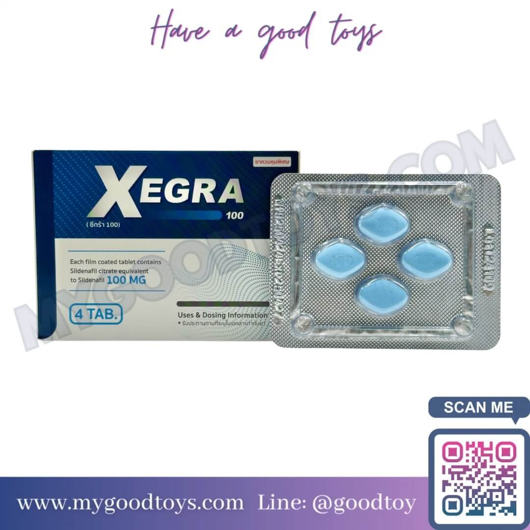 Xegra Sildenafil Viagra 100 mg. | ซีกร้า ไวอากร้า